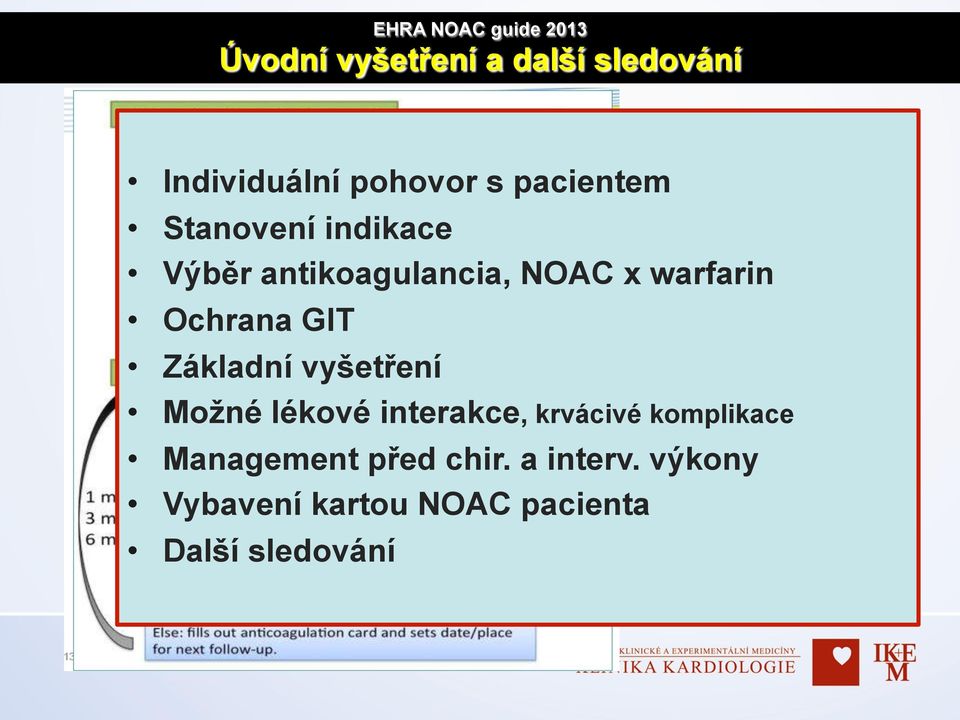 Ochrana GIT Základní vyšetření Možné lékové interakce, krvácivé komplikace