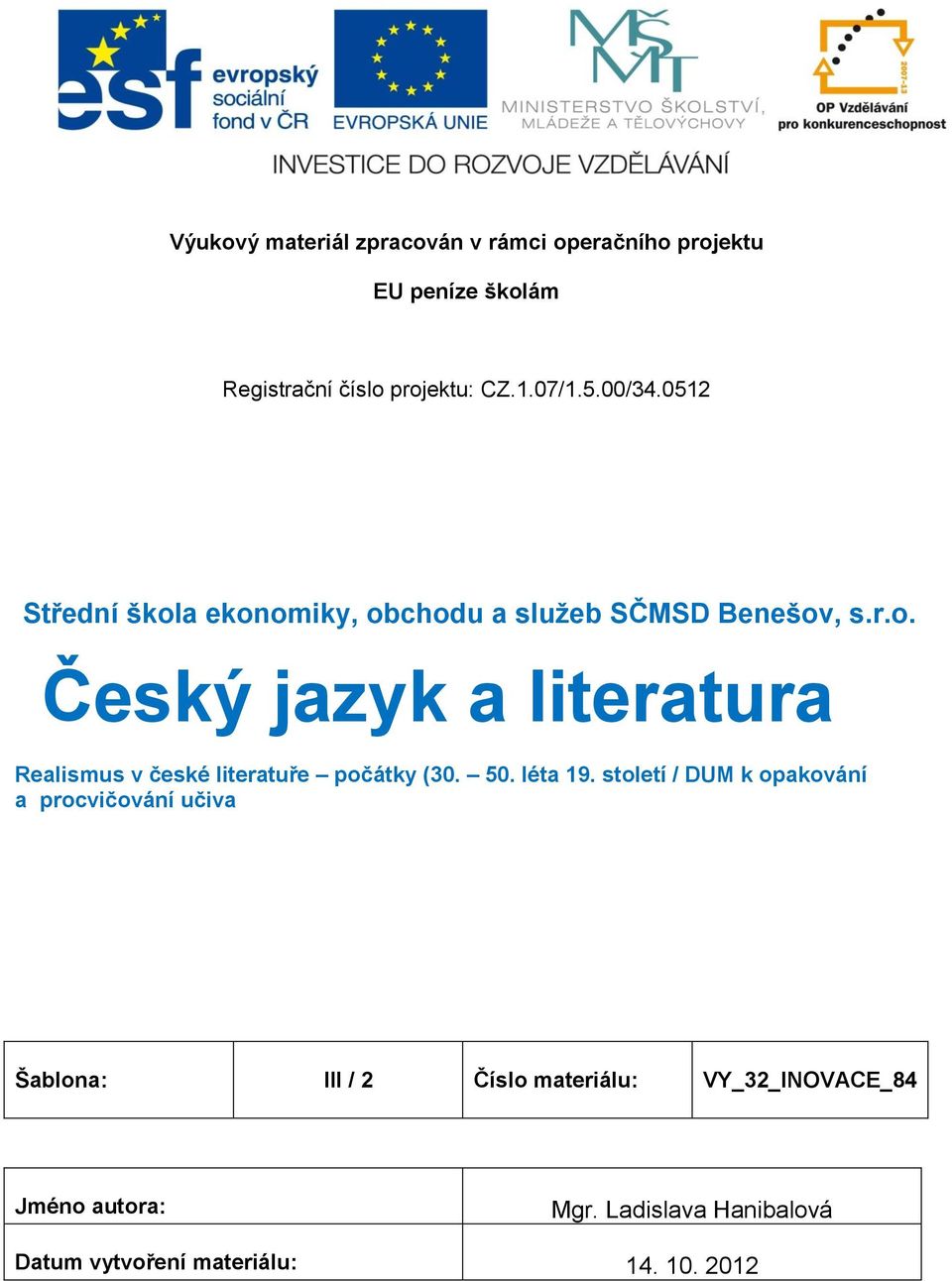50. léta 19.
