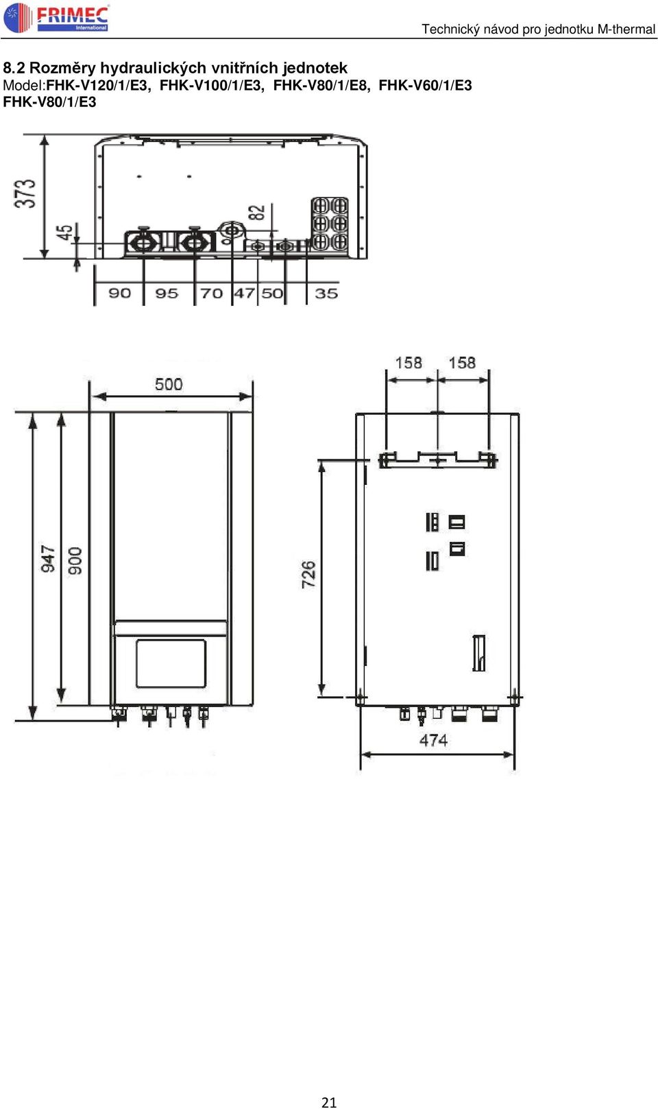jednotek Model:FHK-V120/1/E3,
