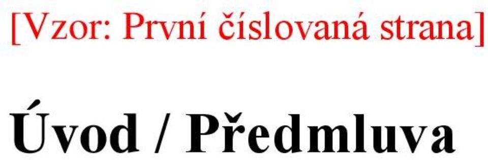 číslovaná