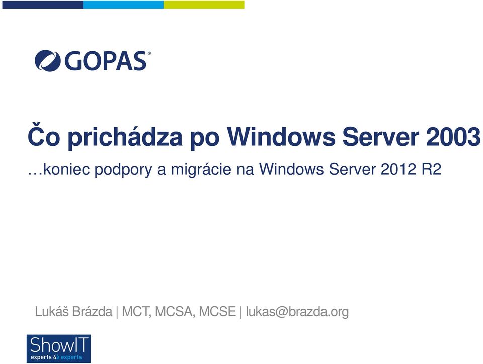 Windows Server 2012 R2 Lukáš