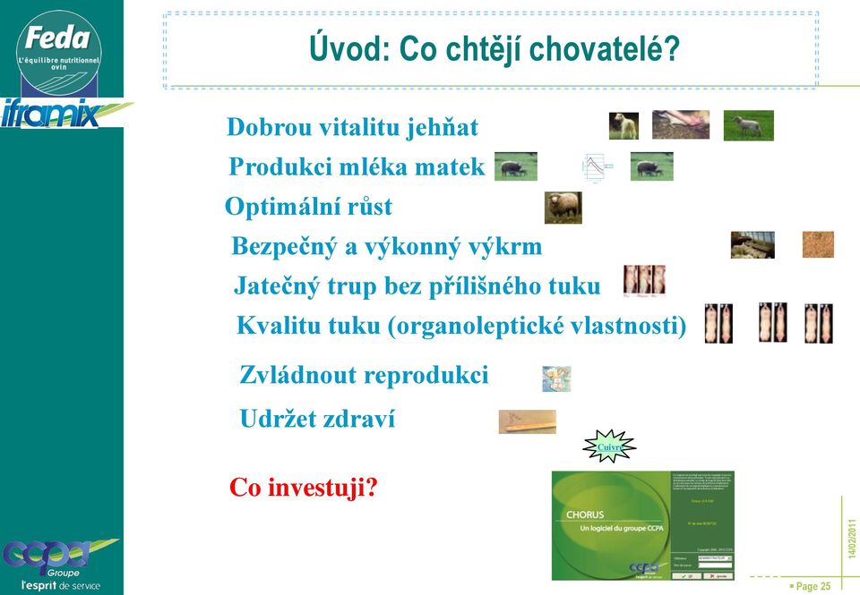 Dobrou vitalitu jehňat Produkci mléka matek Optimální růst Bezpečný a výkonný výkrm