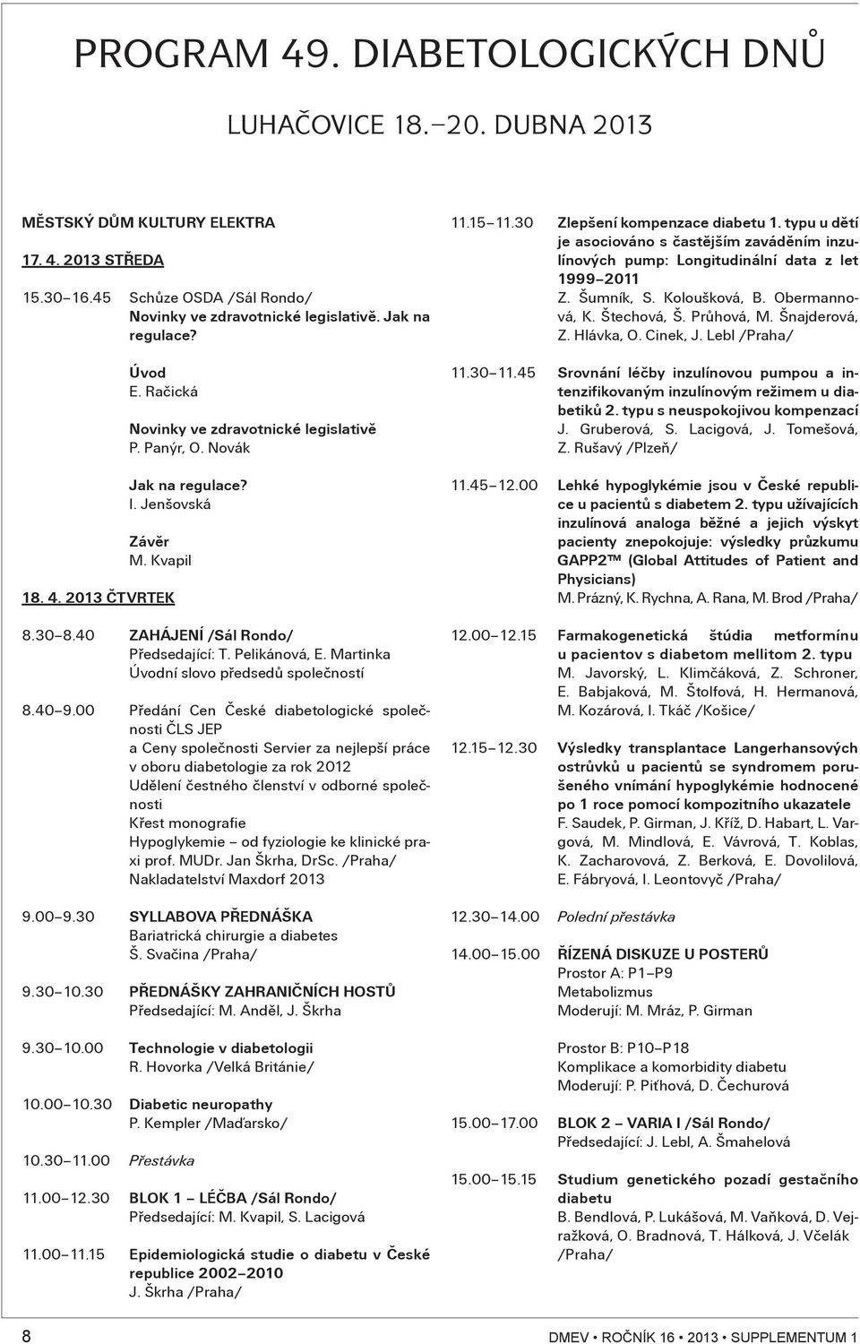 Martinka Úvodní slovo pøedsedù spoleèností 8.40 9.