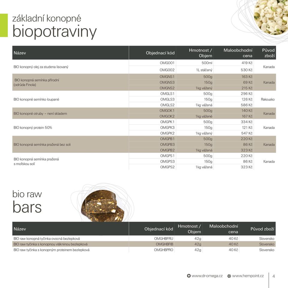 vážený 215 Kč OMGLS1 500g 296 Kč OMGLS3 150g 126 Kč Rakousko OMGLS2 1kg vážená 586 Kč OMGOK1 500g 140 Kč OMGOK2 1kg vážené 167 Kč Kanada OMGPK1 500g 334 Kč OMGPK3 150g 121 Kč Kanada OMGPK2 1kg vážený