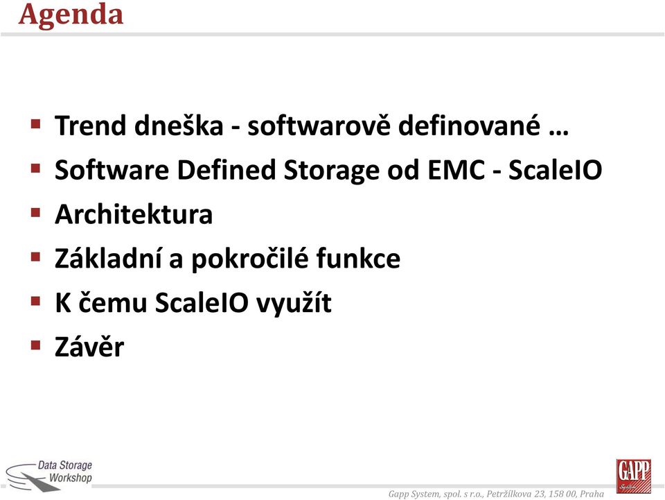 Architektura Základní a pokročilé funkce K čemu