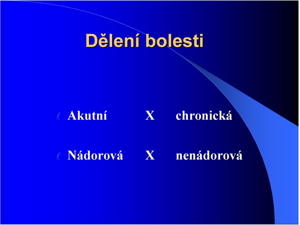 chronická