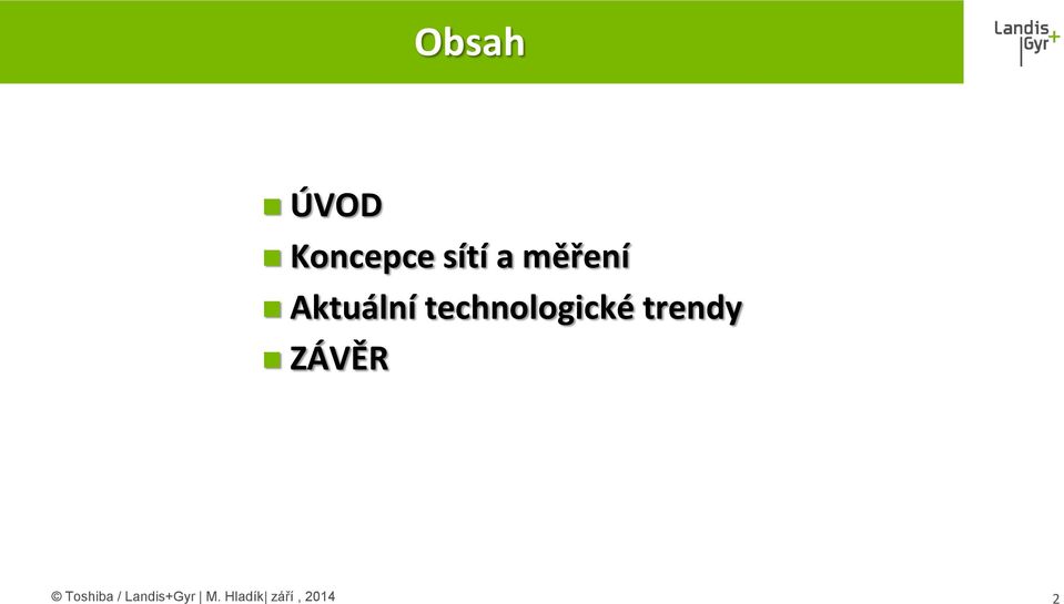 technologické trendy ZÁVĚR