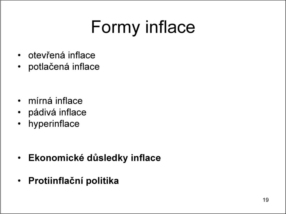 pádivá inflace hyperinflace