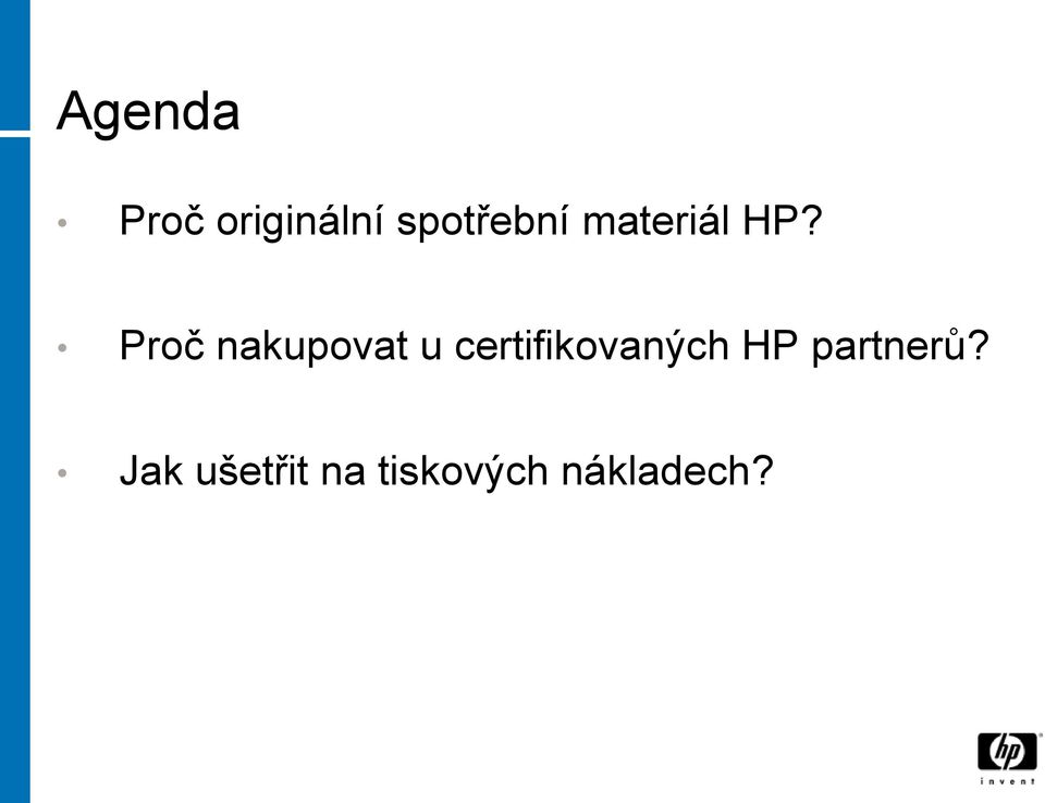 Proč nakupovat u