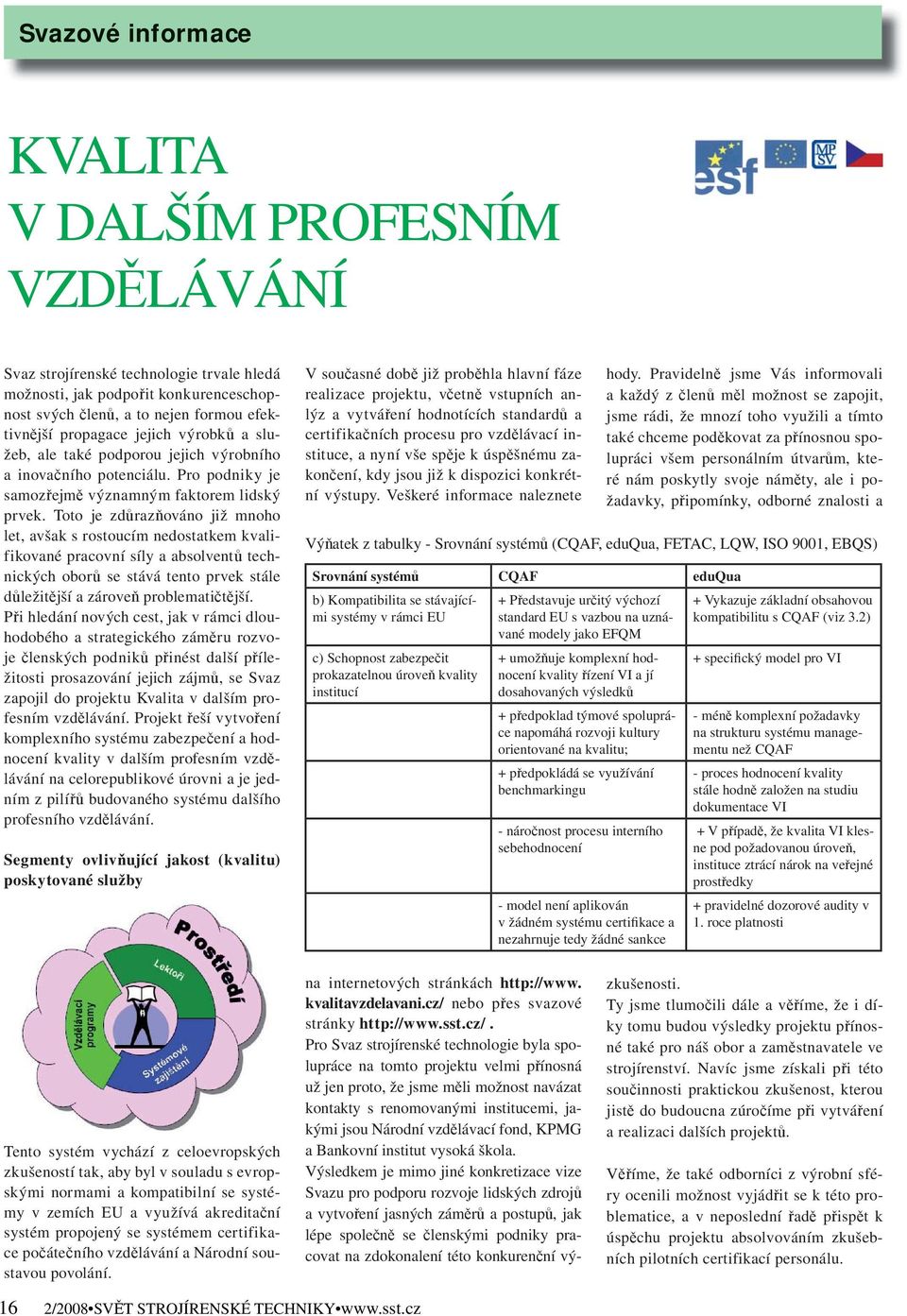 Toto je zdůrazňováno již mnoho let, avšak s rostoucím nedostatkem kvalifikované pracovní síly a absolventů technických oborů se stává tento prvek stále důležitější a zároveň problematičtější.