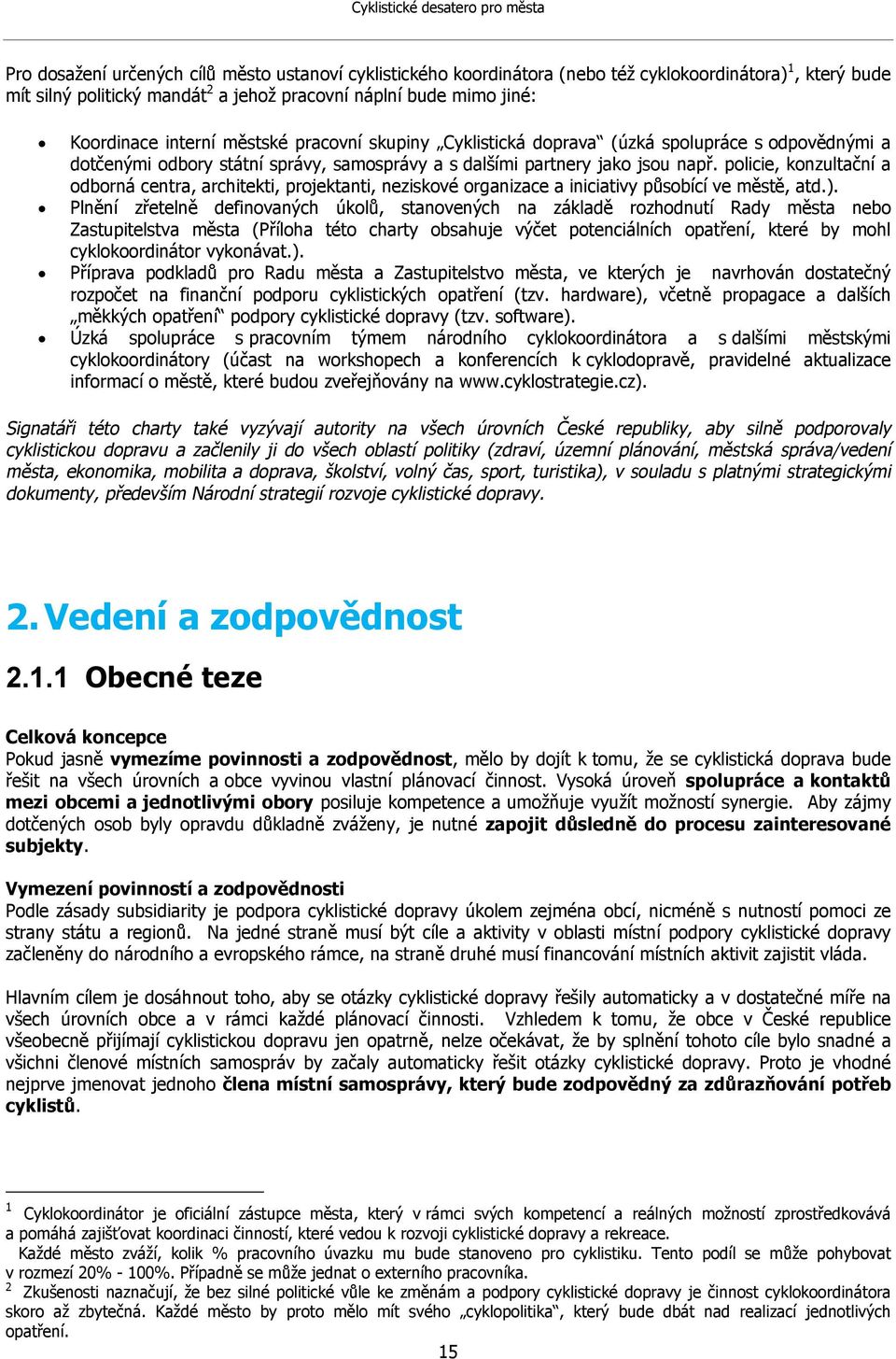 CYKLISTICKÉ DESATERO PRO MĚSTA - PDF Free Download