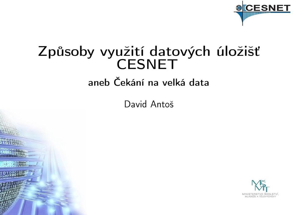 CESNET aneb Čekání