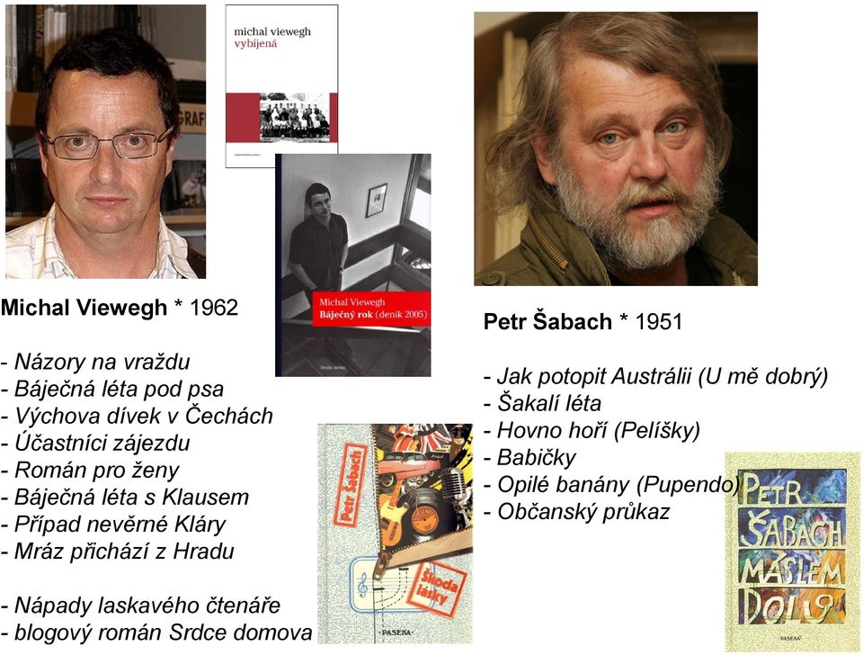 z Hradu Petr Šabach * 1951 - Jak potopit Austrálii (U mě dobrý) - Šakalí léta - Hovno hoří