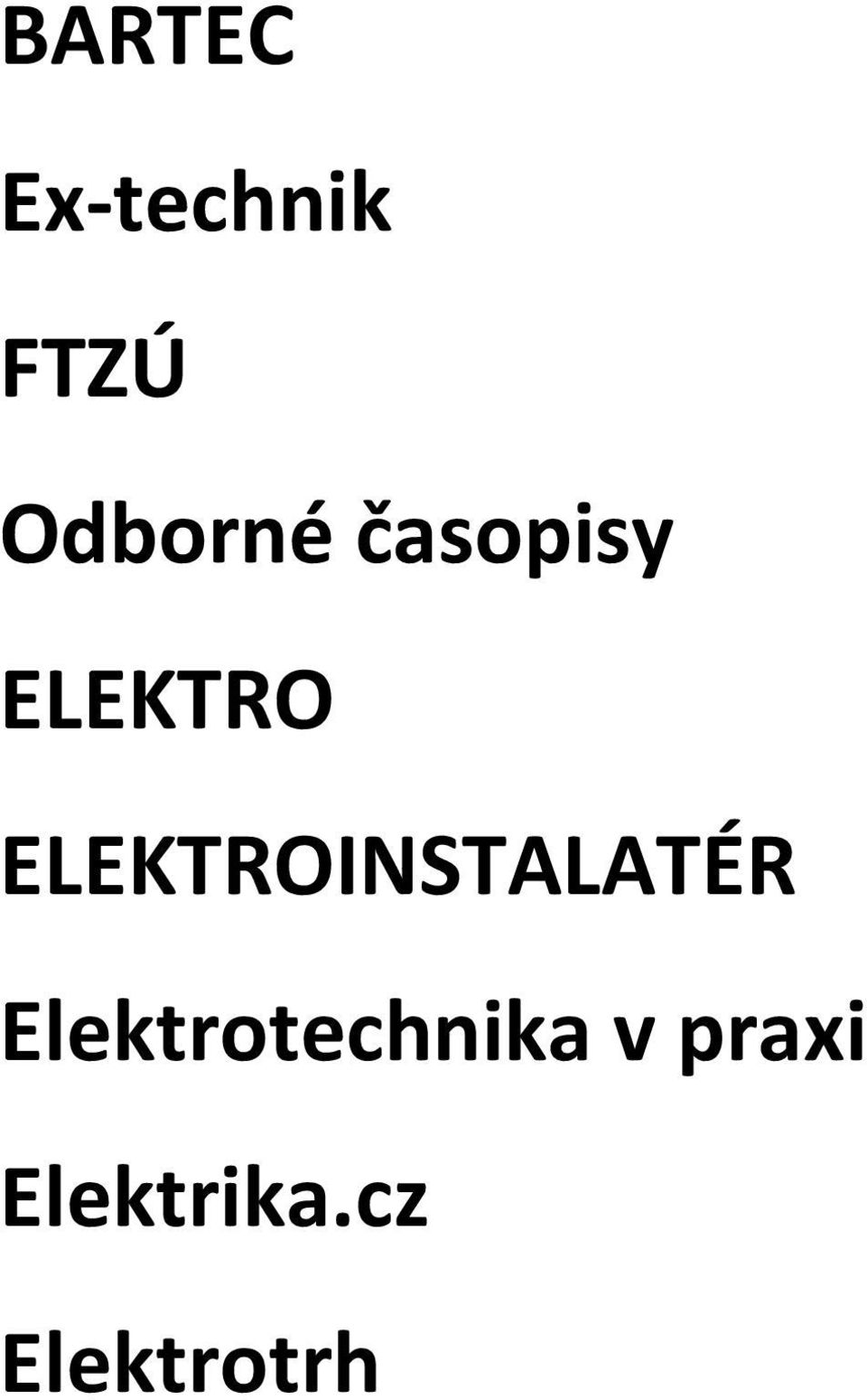 ELEKTROINSTALATÉR