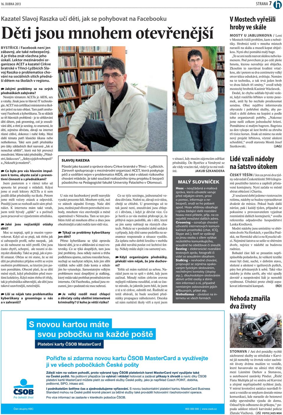 nová seznamka s pastorem