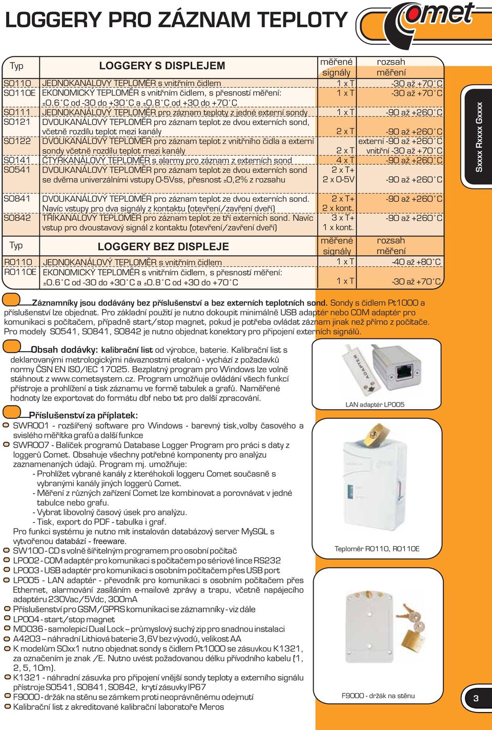 8 C od +30 do +70 C JEDNOKANÁLOVÝ TEPLOMĚR pro záznam teploty z jedné externí sondy DVOUKANÁLOVÝ TEPLOMĚR pro záznam teplot ze dvou externích sond, včetně rozdílu teplot mezi kanály DVOUKANÁLOVÝ