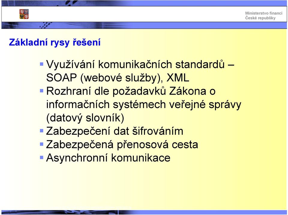 informačních systémech veřejné správy (datový slovník)