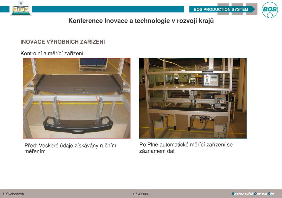 Kontrolní a mící zaízení Ped: Veškeré údaje