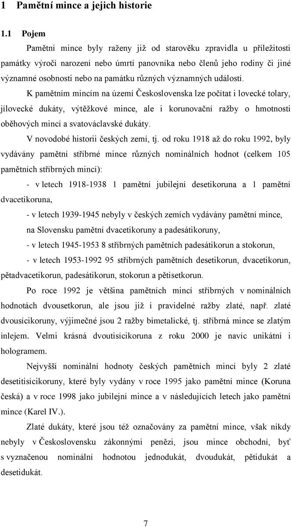 významných událostí.