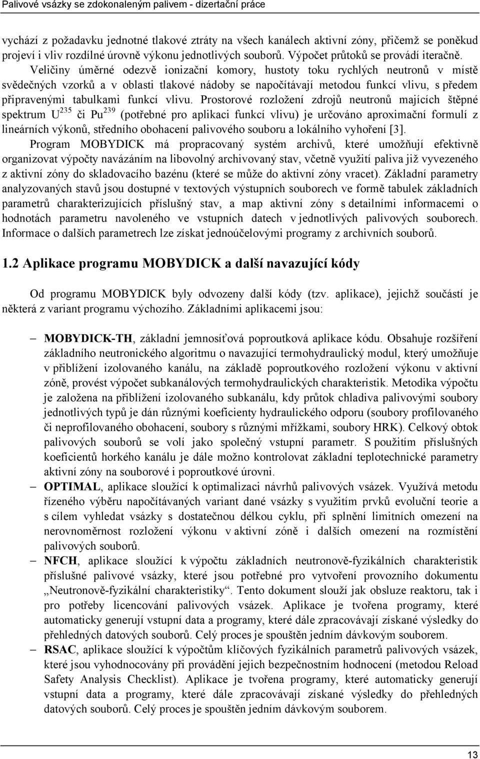 funkcí vlivu.