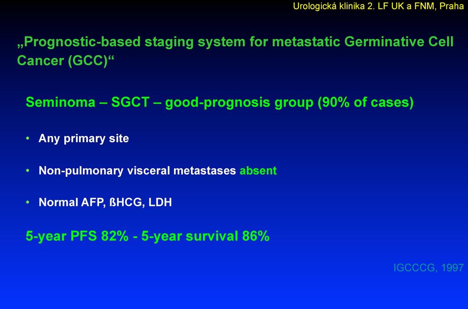 Any primary site Non-pulmonary visceral metastases absent