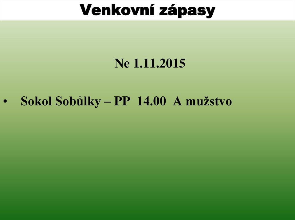 2015 Sokol