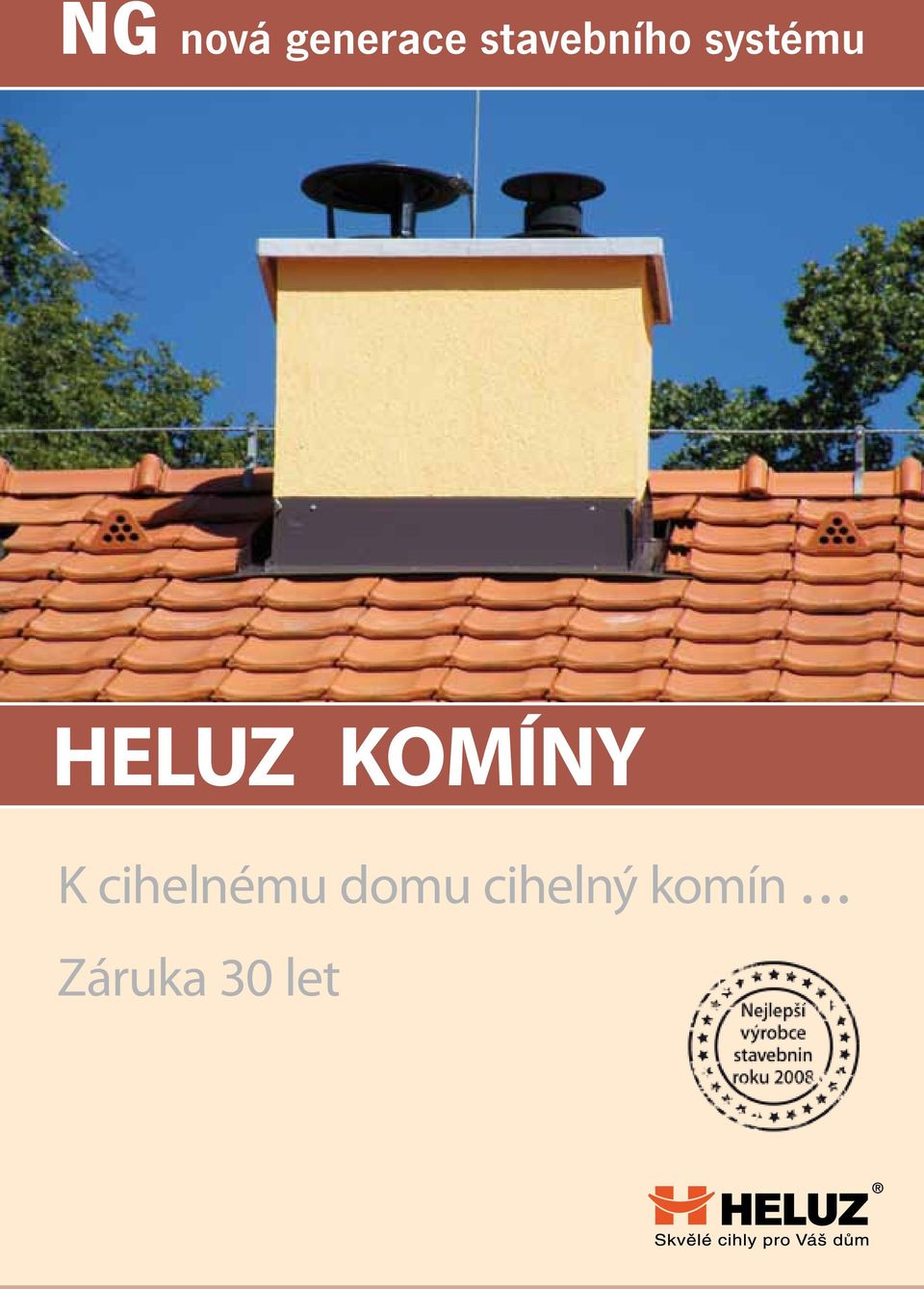 cihelnému domu cihelný komín