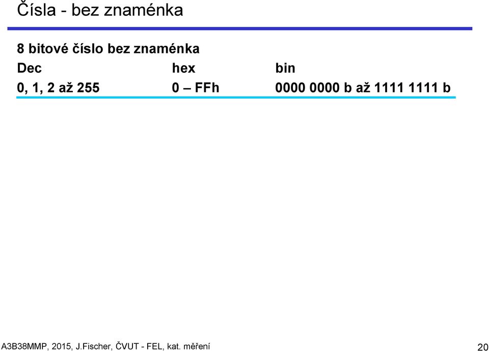 FFh 0000 0000 b až 1111 1111 b A3B38MMP,