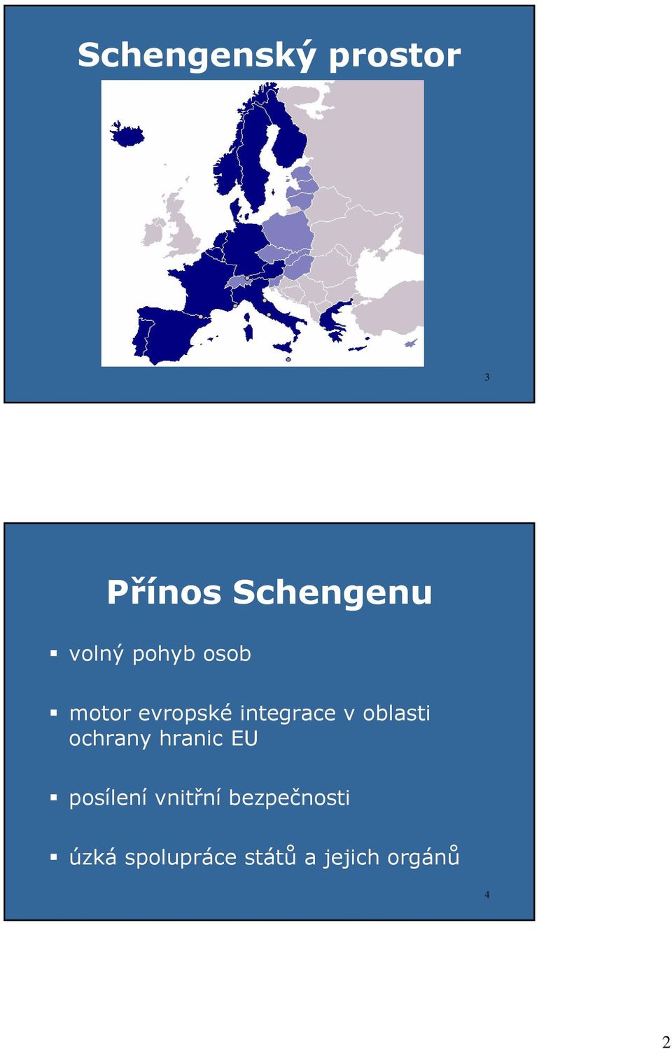 oblasti ochrany hranic EU posílení vnitřní