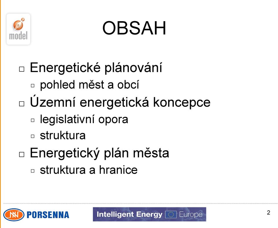 koncepce legislativní opora