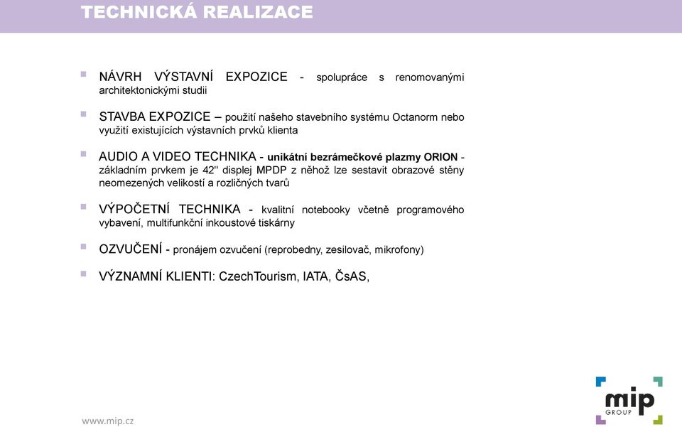 displej MPDP z něhož lze sestavit obrazové stěny neomezených velikostí a rozličných tvarů VÝPOČETNÍ TECHNIKA - kvalitní notebooky včetně