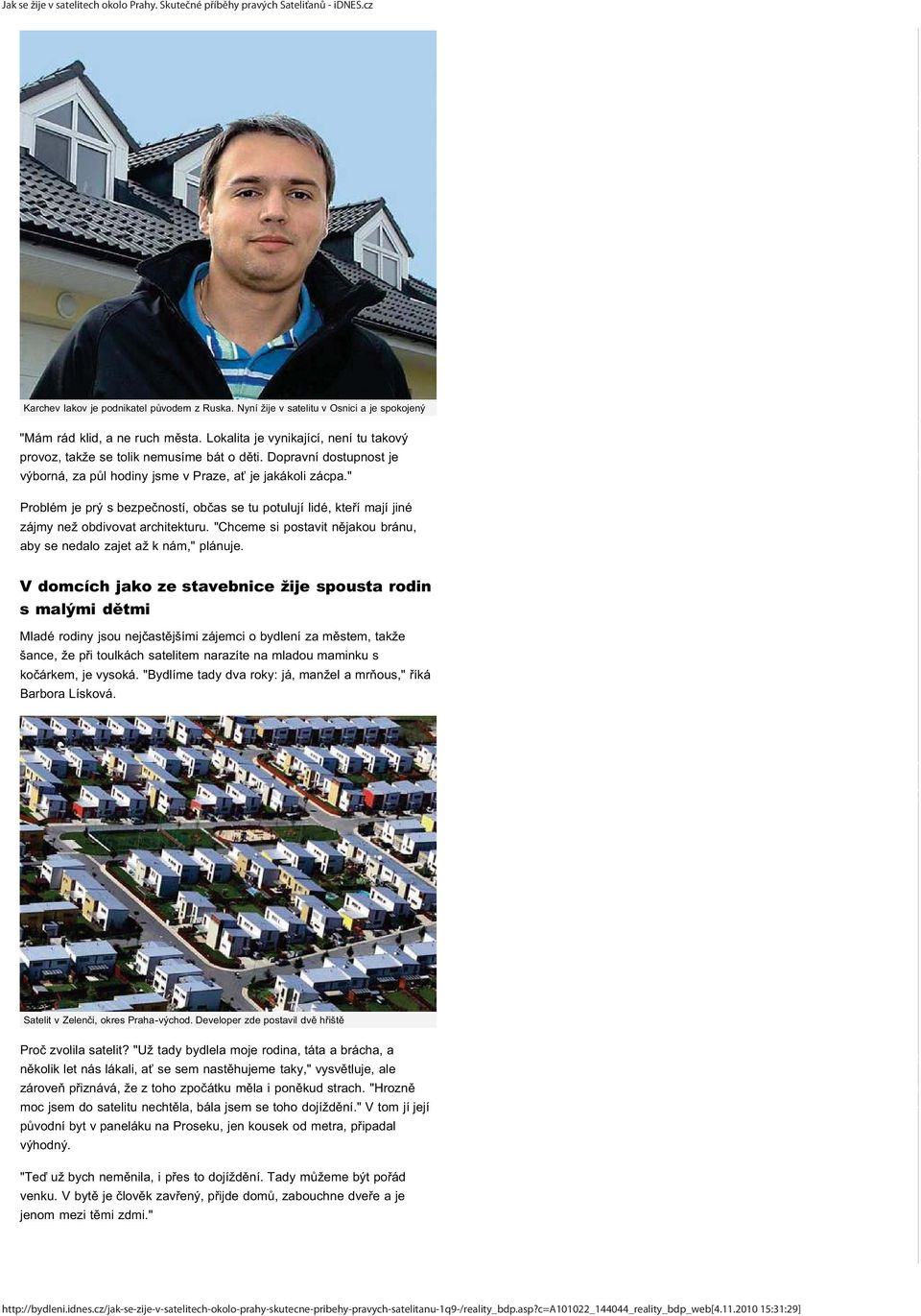 V domcích jako ze stavebnice