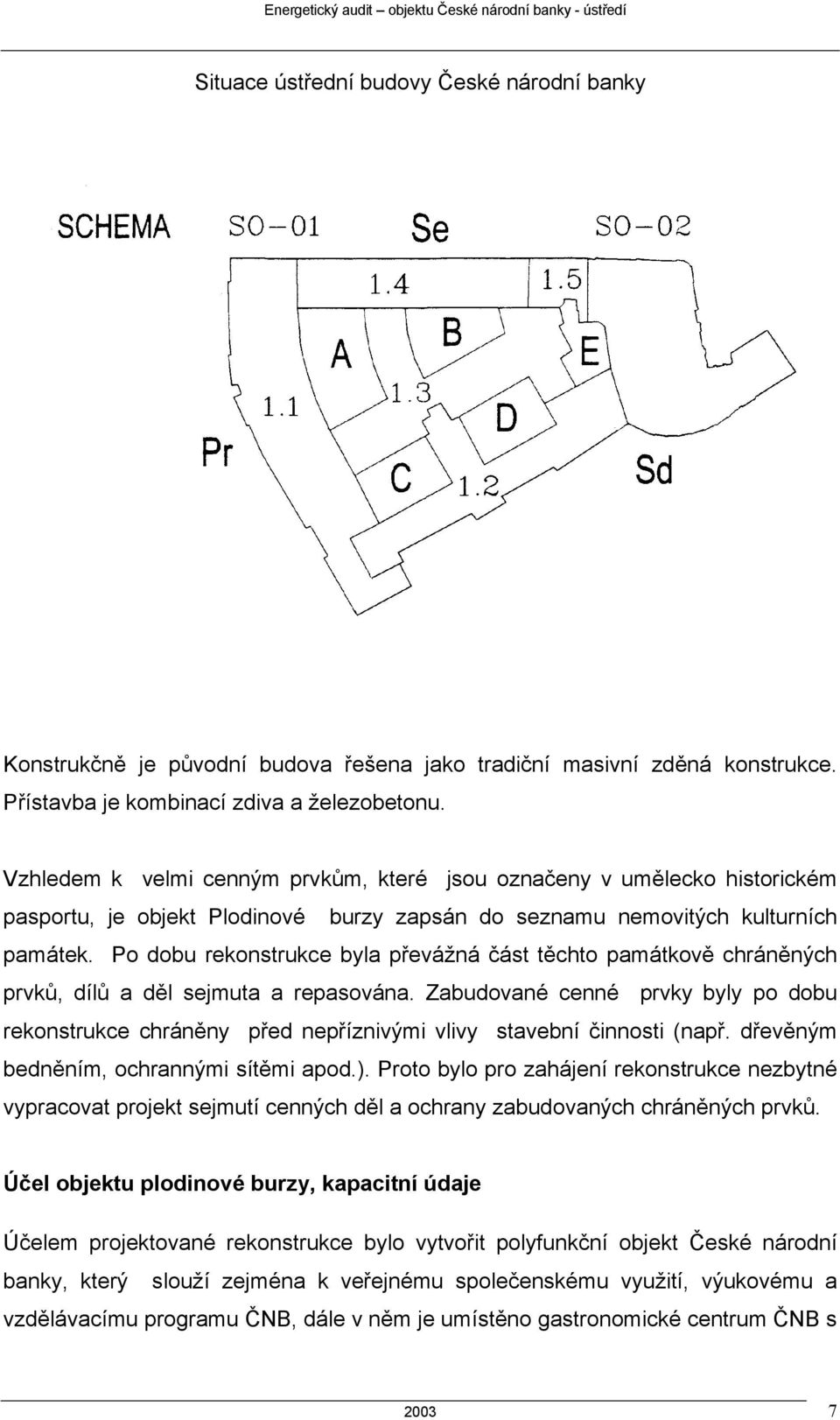 Vzhledem k velmi cenným prvkům, které jsou označeny v umělecko historickém pasportu, je objekt Plodinové burzy zapsán do seznamu nemovitých kulturních památek.