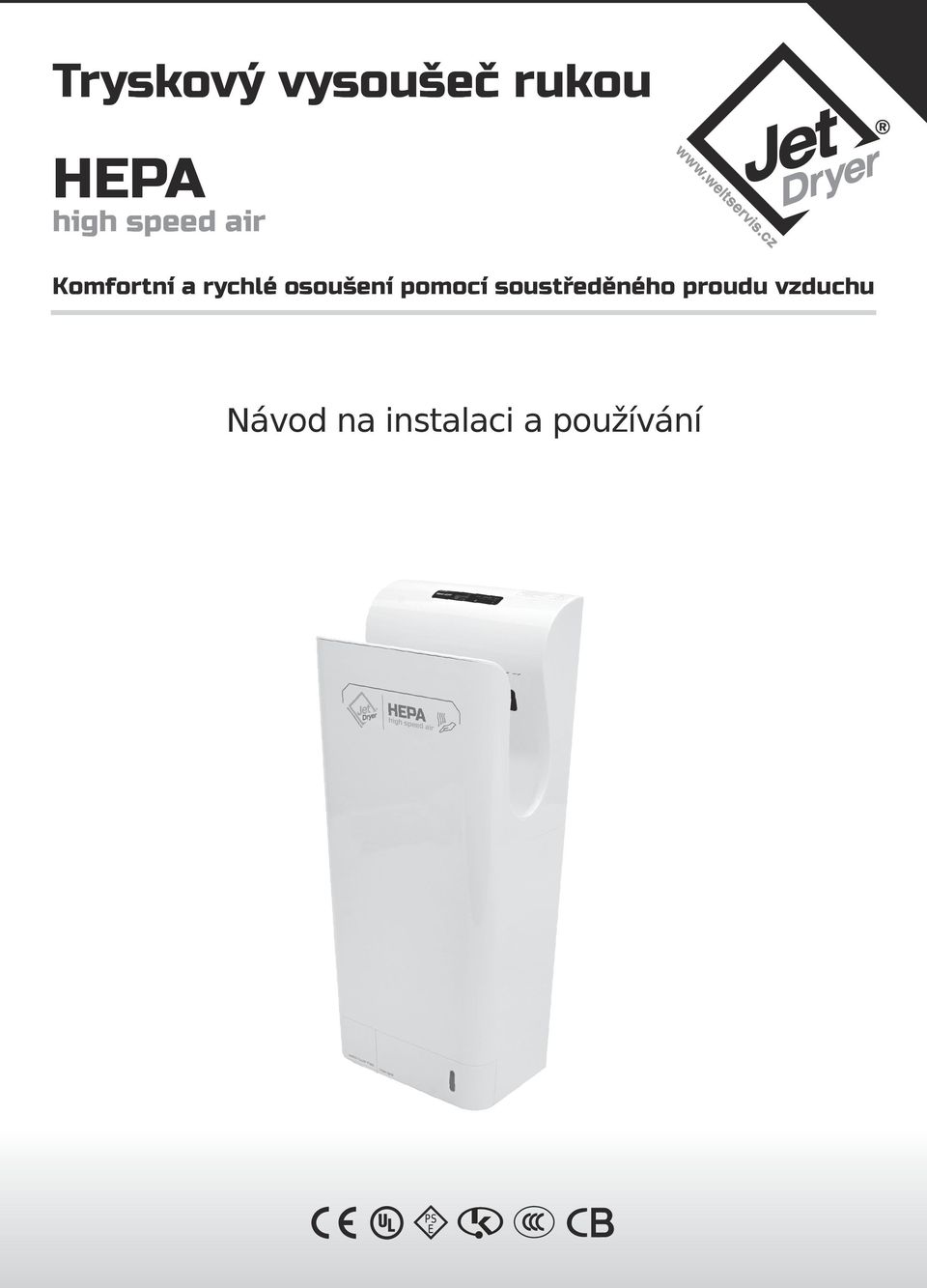 osoušení pomocí soustředěného