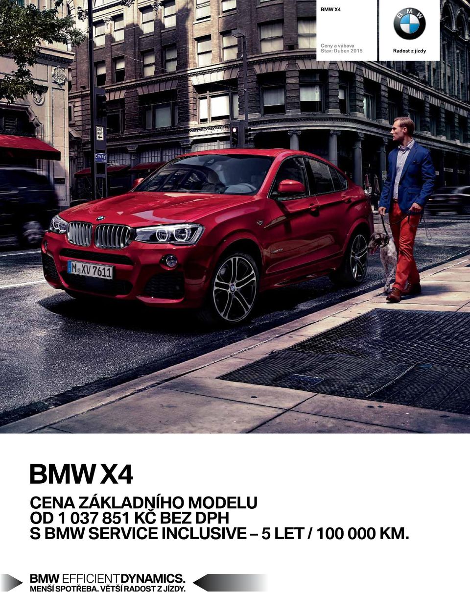 MODELU OD 1 037 851 KČ BEZ DPH S BMW