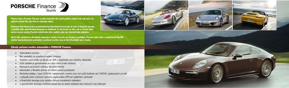 Je tak jenom na Vás, zda si chcete jízdu novým vozem značky Porsche užívat jako jeho majitel nebo bez starostí jako nájemce.