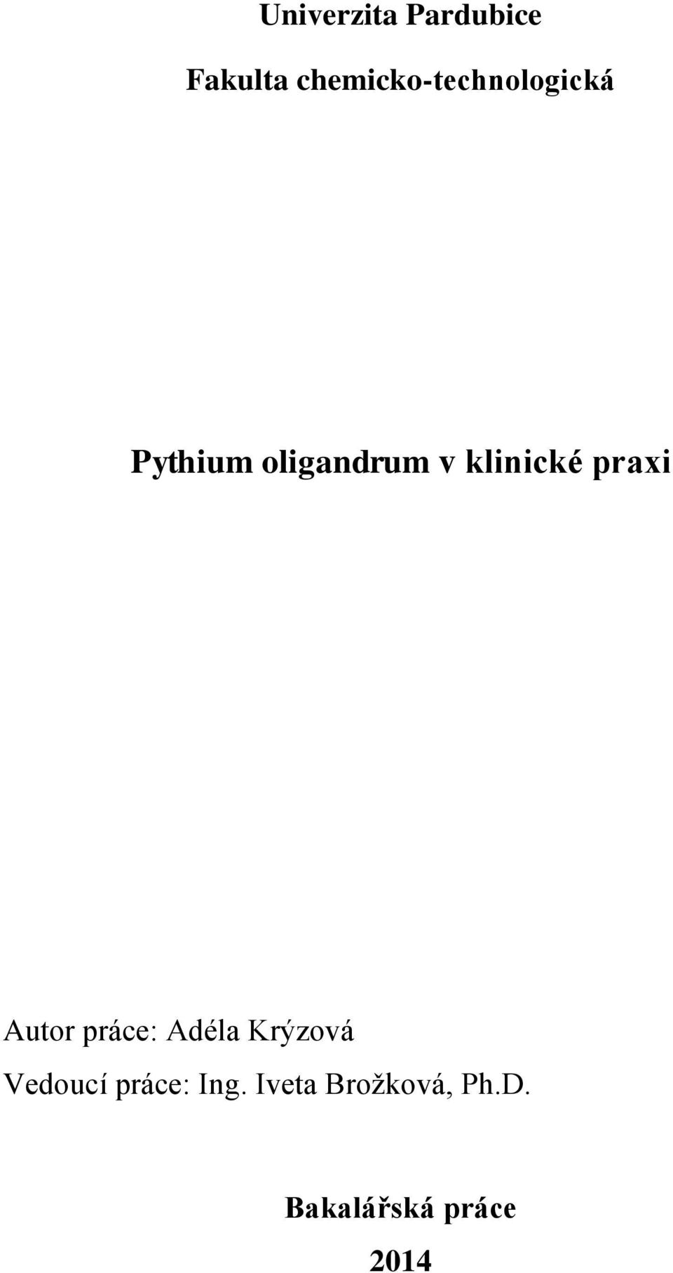 Pythium oligandrum v klinické praxi - PDF Free Download
