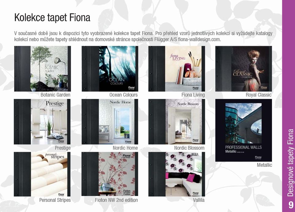 domovské stránce společnosti Flügger A/S fiona-walldesign.com.