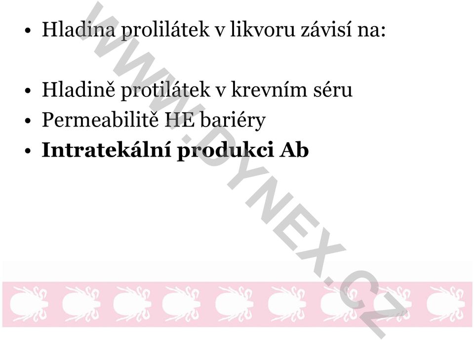 protilátek v krevním séru