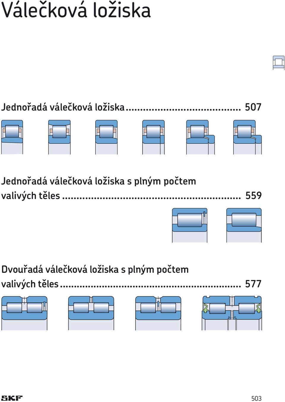 počtem valivých těles.