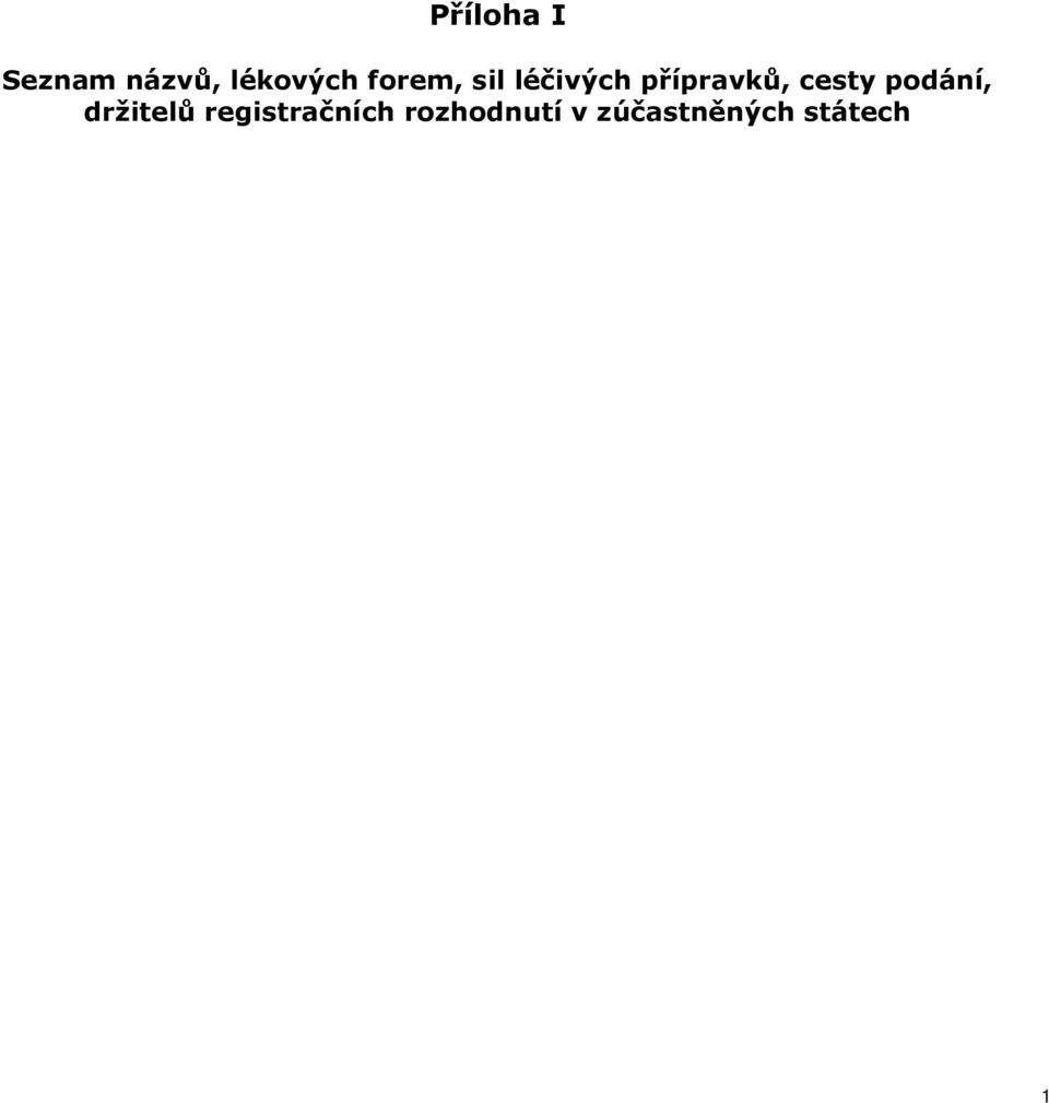 přípravků, cesty podání,