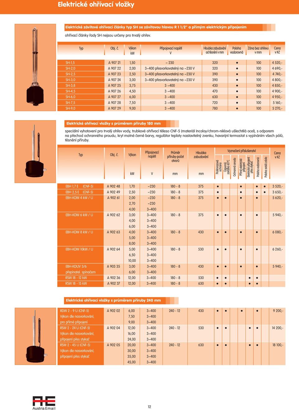 3,00 3~400 přesvorkovatelný na ~230 V 390 100 4 800,- SH-3,8 A 907 25 3,75 3 ~400 430 100 4 850,- SH-4,5 A 907 26 4,50 3 ~400 470 100 4 900,- SH-6,0 A 907 27 6,00 3 ~400 630 100 4 950,- SH-7,5 A 907