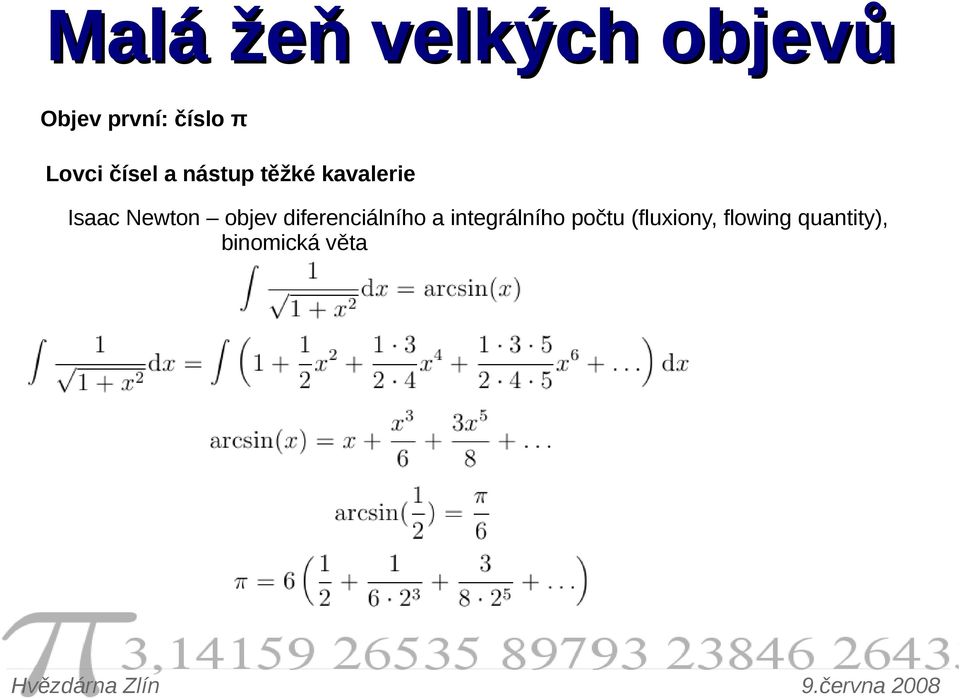 objev diferenciálního a integrálního