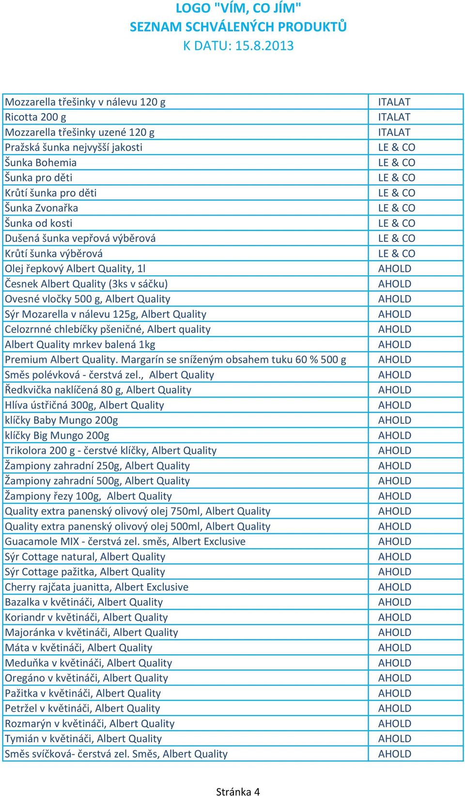 Celozrnné chlebíčky pšeničné, Albert quality Albert Quality mrkev balená 1kg Premium Albert Quality. Margarín se sníženým obsahem tuku 60 % 500 g Směs polévková - čerstvá zel.