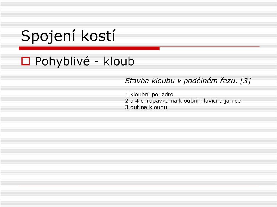 [3] 1 kloubní pouzdro 2 a 4