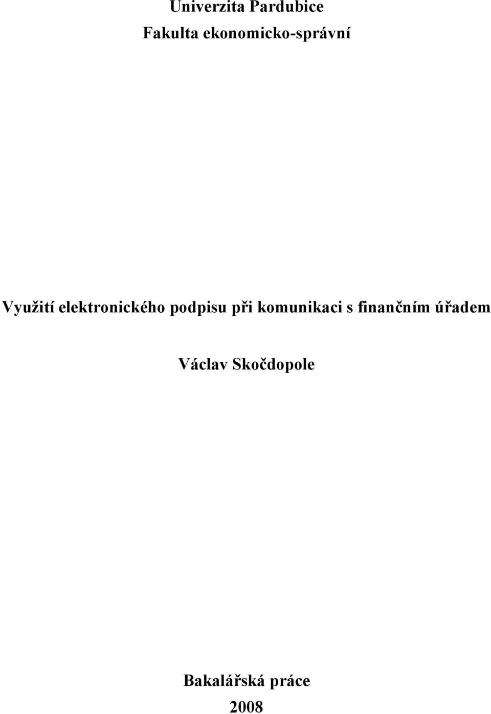 elektronického podpisu při komunikaci
