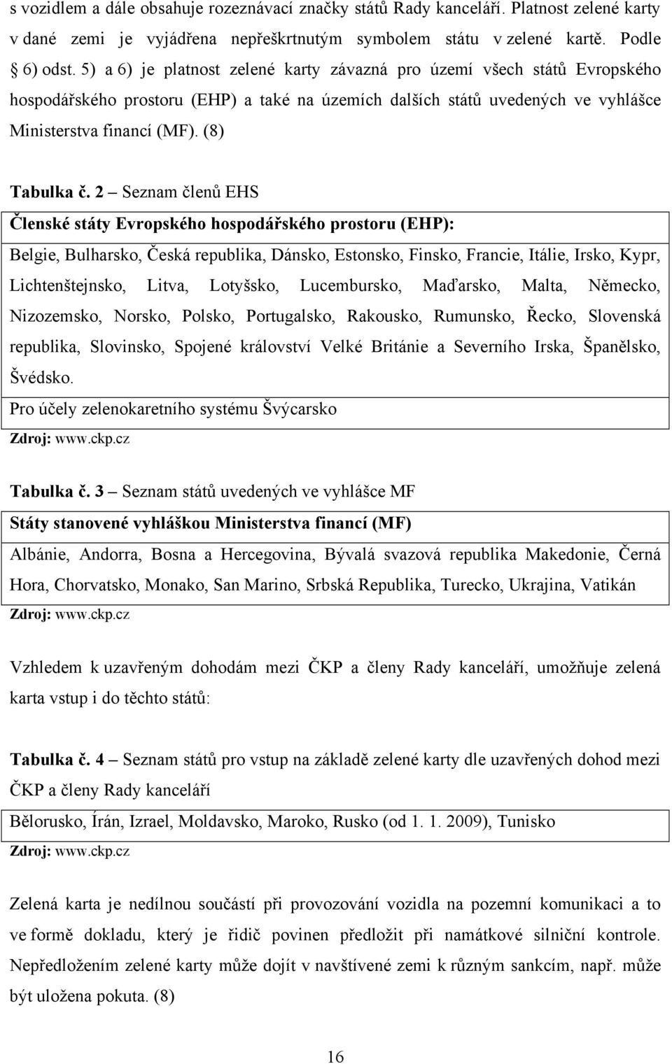 2 Seznam členů EHS Členské státy Evropského hospodářského prostoru (EHP): Belgie, Bulharsko, Česká republika, Dánsko, Estonsko, Finsko, Francie, Itálie, Irsko, Kypr, Lichtenštejnsko, Litva, Lotyšsko,