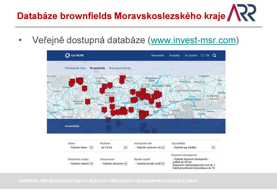 kraje Veřejně dostupná