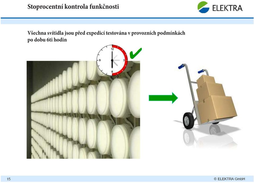 jsou před expedicí testována