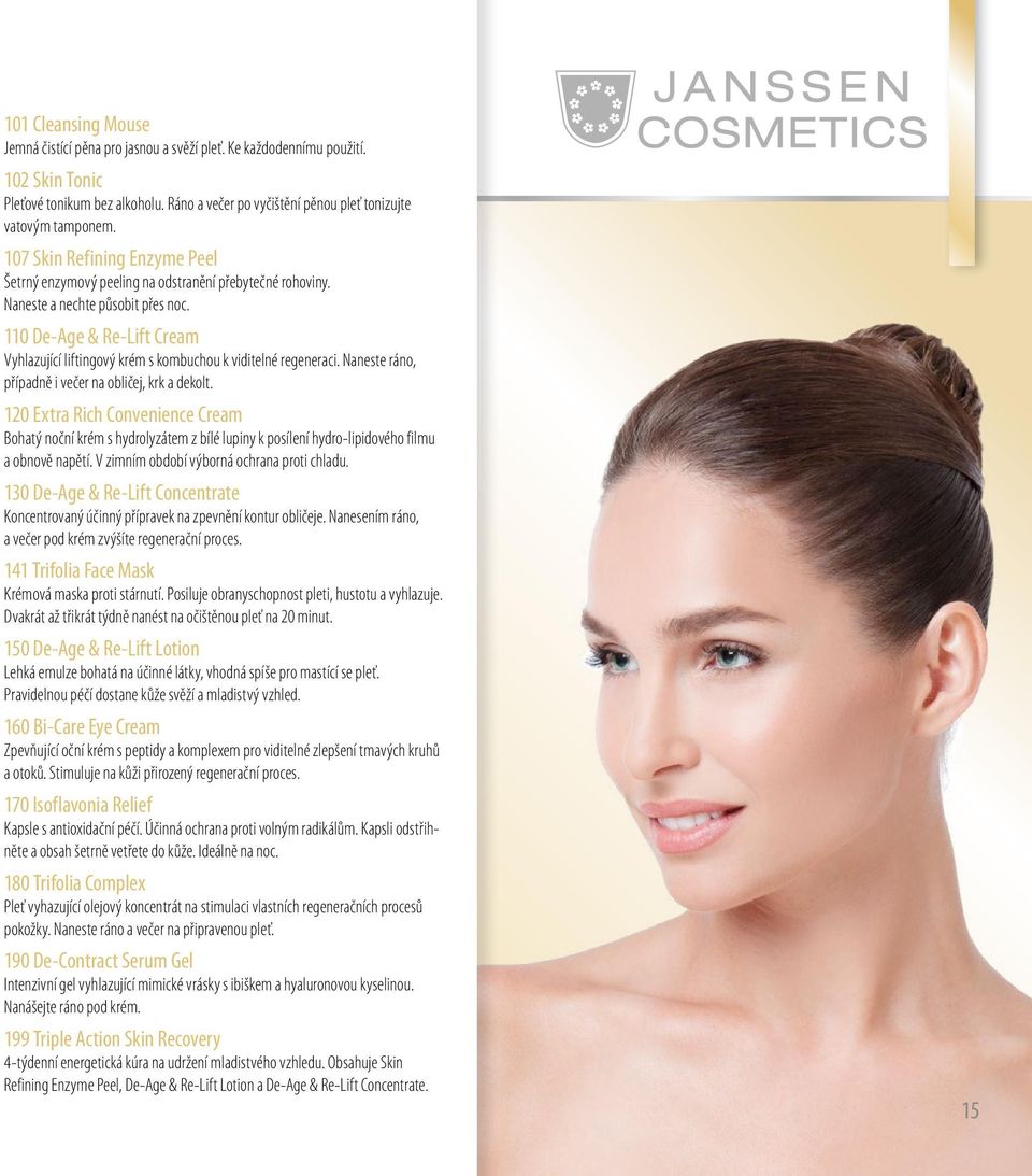 110 De-Age & Re-Lift Cream Vyhlazující liftingový krém s kombuchou k viditelné regeneraci. Naneste ráno, případně i večer na obličej, krk a dekolt.